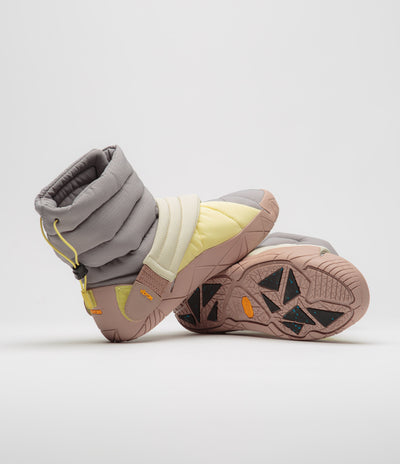 Suicoke Futon Hi Shoes in Grey Lemon