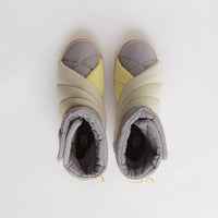 Suicoke Futon Hi Shoes in Grey Lemon thumbnail