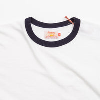 Sunray Sportswear La'ie T-Shirt in Off White and Dark Navy thumbnail