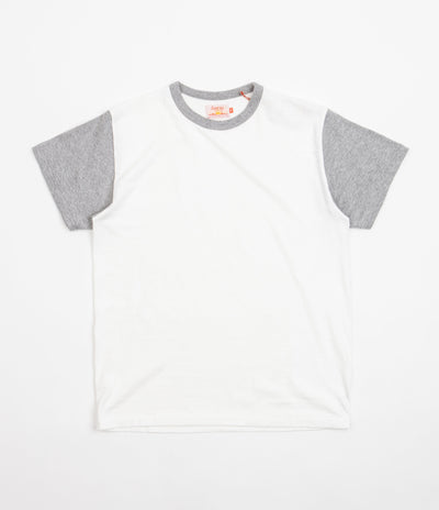 Sunray Sportswear La'ie T-Shirt in Off White and Hambledon Grey