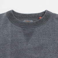 Sunray Spirit Womens Hina Reversed Fleece Crewneck Sweatshirt in Pigment Blue thumbnail