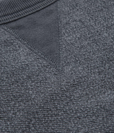 Sunray Spirit Womens Hina Reversed Fleece Crewneck Sweatshirt in Pigment Blue