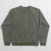 Sunray Spirit Womens Hina Reversed Fleece Crewneck Sweatshirt in Pigment Grape thumbnail