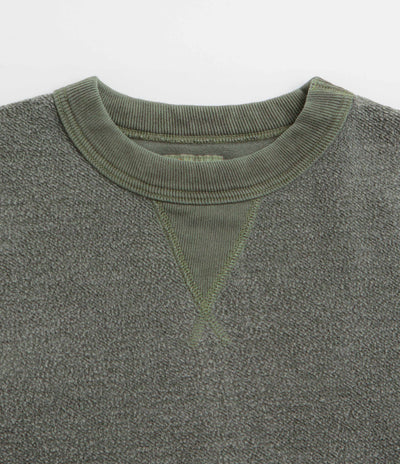 Sunray Spirit Womens Hina Reversed Fleece Crewneck Sweatshirt in Pigment Grape