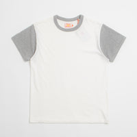 Sunray Sportswear La'ie T-Shirt in Off White and Hambledon Grey thumbnail