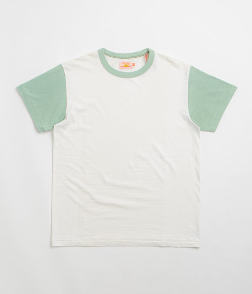 Sunray Sportswear La'ie T-Shirt - Off White / Sage