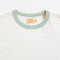 Sunray Sportswear La'ie T-Shirt in Off White and Sage thumbnail