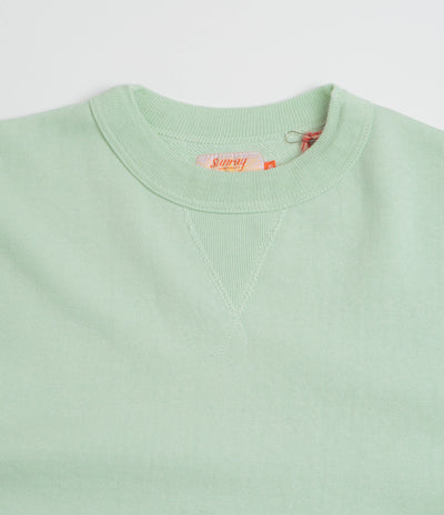 Sunray Sportswear Laniakea Crewneck Sweatshirt in Gossamer Green