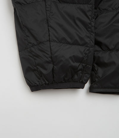 Taion Hooded Zip Down Jacket in Black
