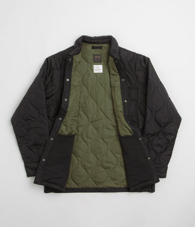 Taion Military CPO Down Jacket in Black