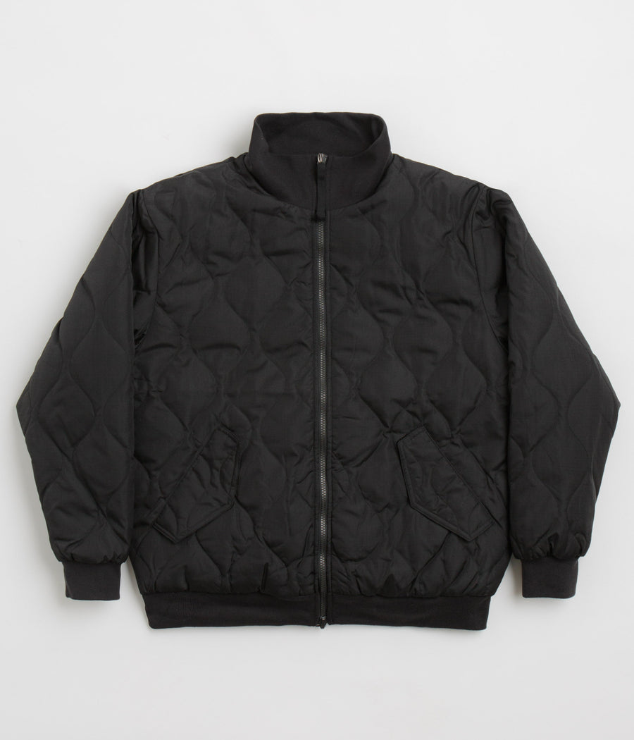 Taion Military Reversible Hi Neck Down Jacket in Black and Black