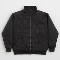 Taion Military Reversible Hi Neck Down Jacket in Black and Black thumbnail