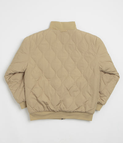 Taion Military Reversible Hi Neck Down Jacket - Coyote / Beige