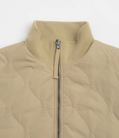 Taion Military Reversible Hi Neck Down Jacket - Coyote / Beige
