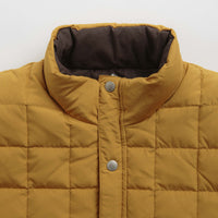 Taion Reversible Down Jacket in Camel and Dark Chocolate / Ivory thumbnail