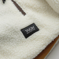 Taion Reversible Down Jacket in Camel and Dark Chocolate / Ivory thumbnail