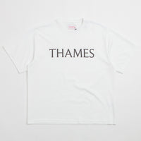 Thames MMXX Letters T-Shirt - White thumbnail