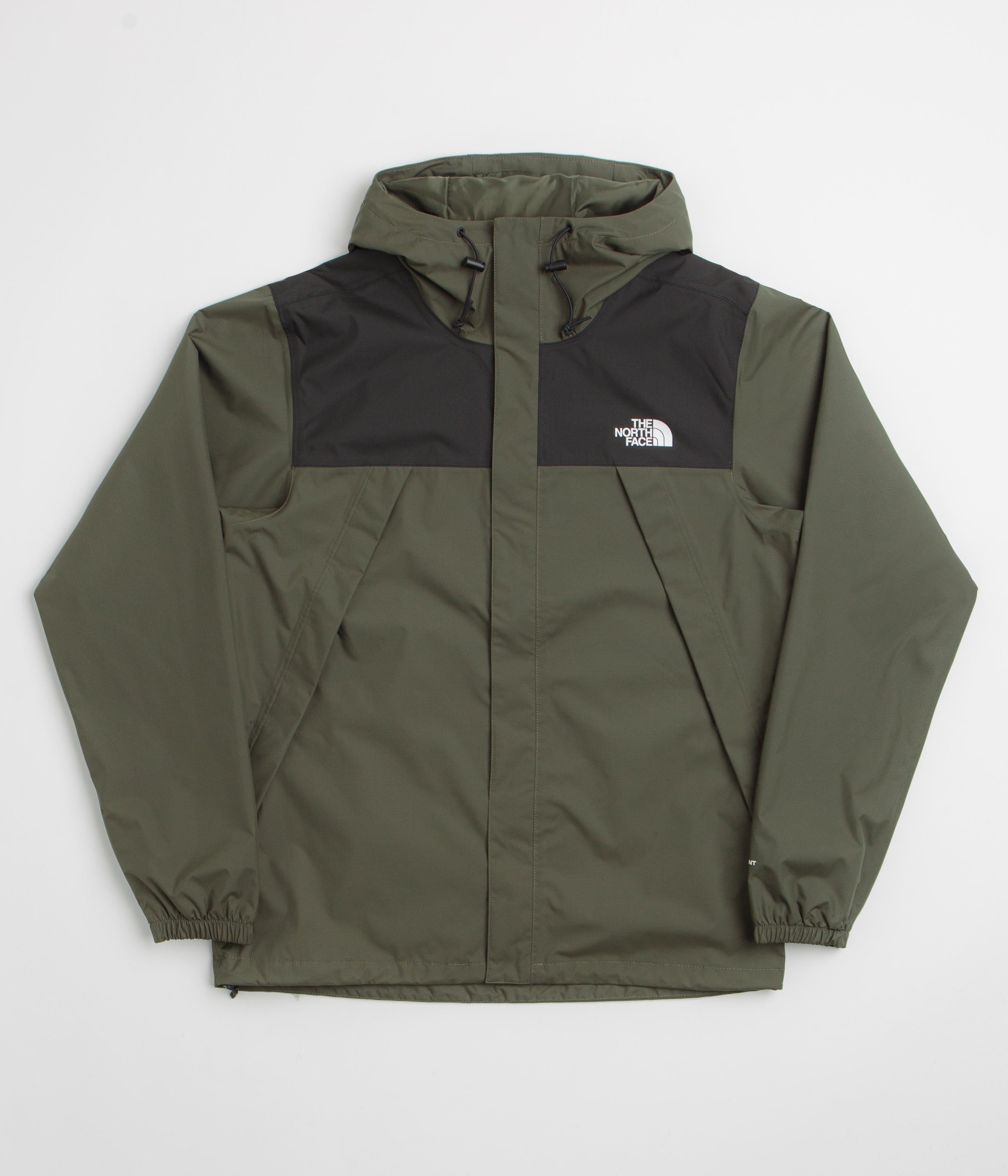 The North Face Antora Jacket - New Taupe Green / TNF Black