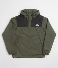 The North Face Antora Jacket in New Taupe Green and TNF Black