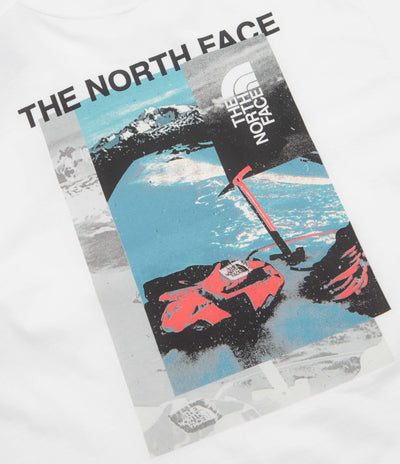 The North Face Apex 75 Collage Relaxed T-Shirt - TNF White