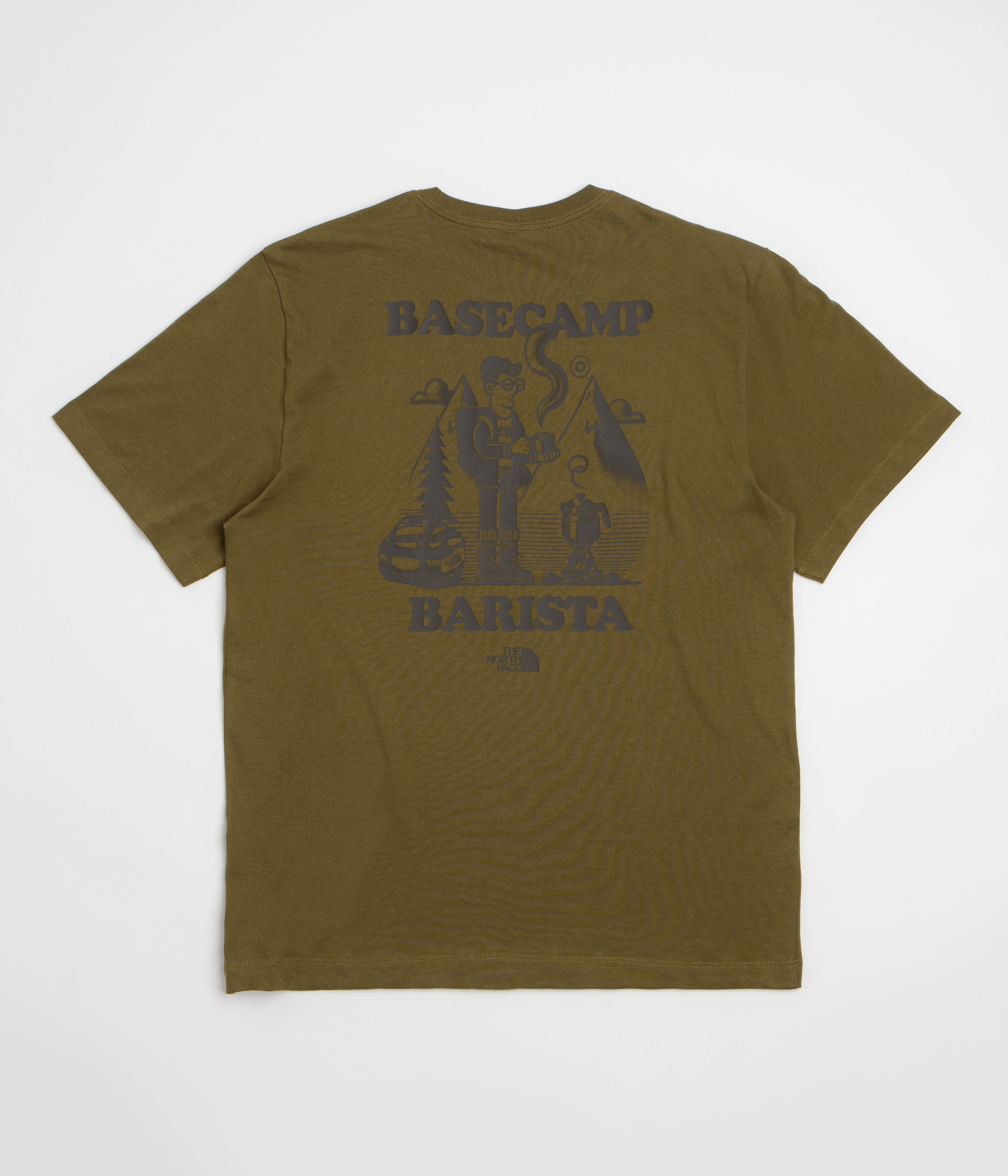 The North Face Basecamp Barista Relaxed T-Shirt in Caraway Seed