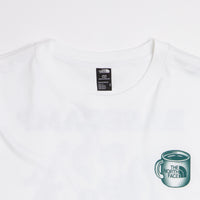 The North Face Basecamp Barista Relaxed T-Shirt - TNF White / Pacific Teal thumbnail
