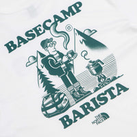 The North Face Basecamp Barista Relaxed T-Shirt - TNF White / Pacific Teal thumbnail