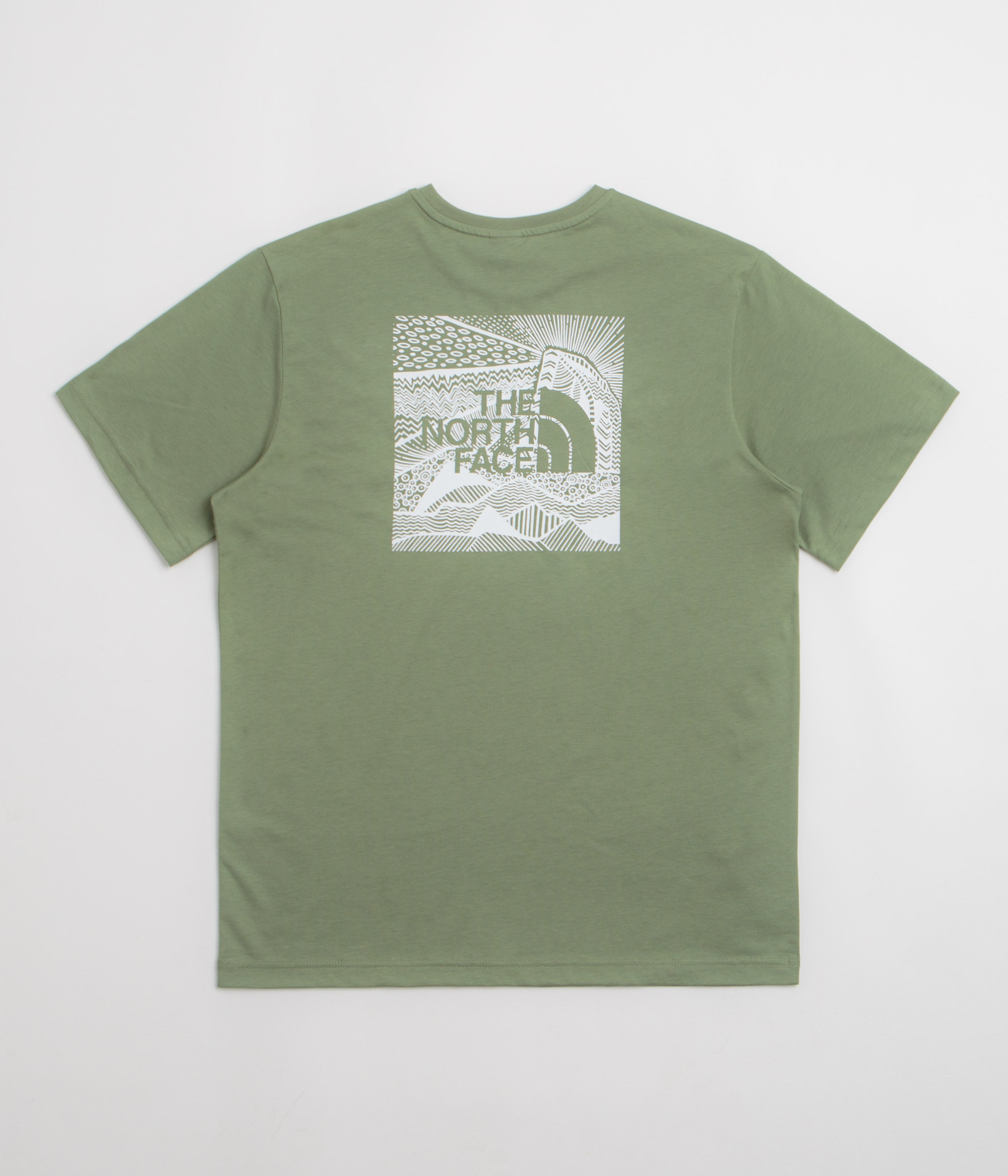 The North Face Box NSE Celebration T-Shirt in Bark Mist