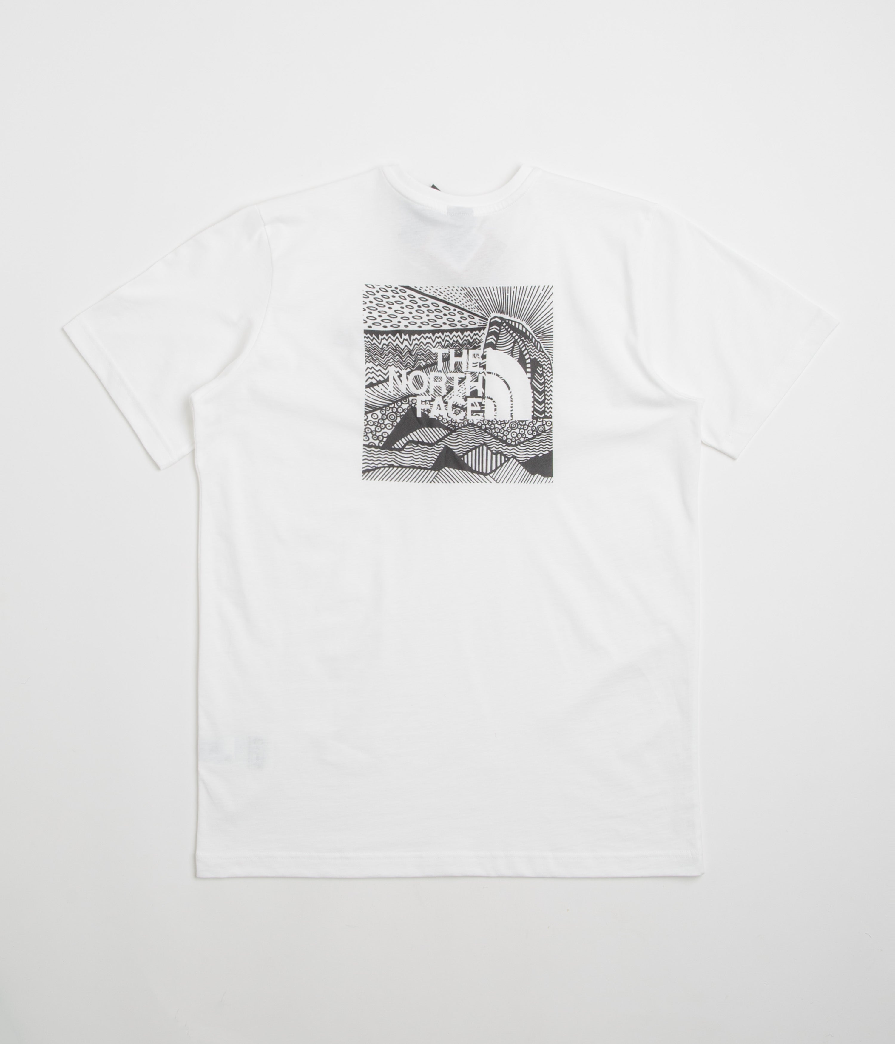 The North Face Box NSE Celebration T-Shirt in TNF White
