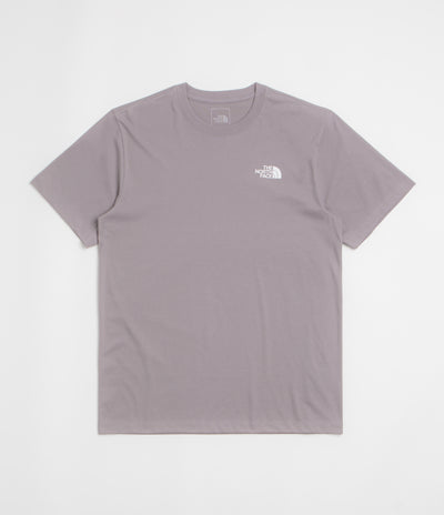 The North Face Box NSE Celebration T-Shirt in Transcendent Grey