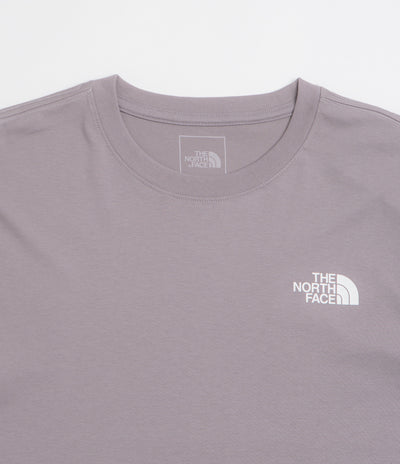 The North Face Box NSE Celebration T-Shirt in Transcendent Grey