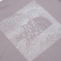 The North Face Box NSE Celebration T-Shirt in Transcendent Grey thumbnail