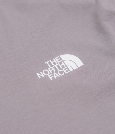 The North Face Box NSE Celebration T-Shirt in Transcendent Grey
