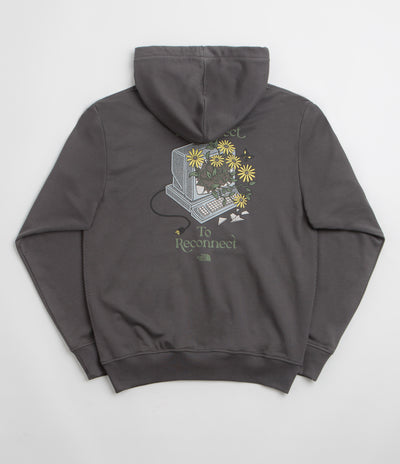 The North Face Connect Relaxed Graphic Hoodie - Anthracite Grey