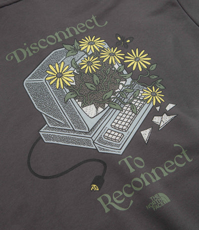 The North Face Connect Relaxed Graphic Hoodie - Anthracite Grey