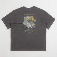 The North Face Connected Relaxed Graphic T-Shirt in Anthracite Grey thumbnail