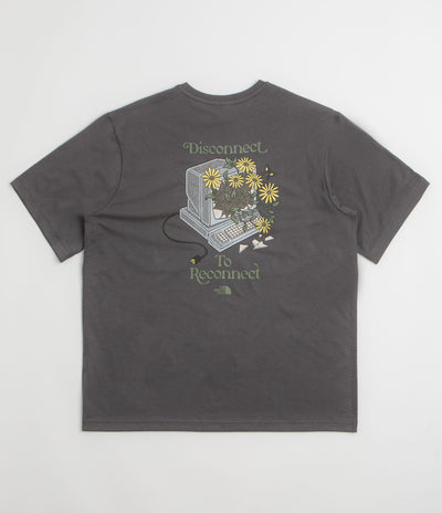 The North Face Connected Relaxed Graphic T-Shirt in Anthracite Grey