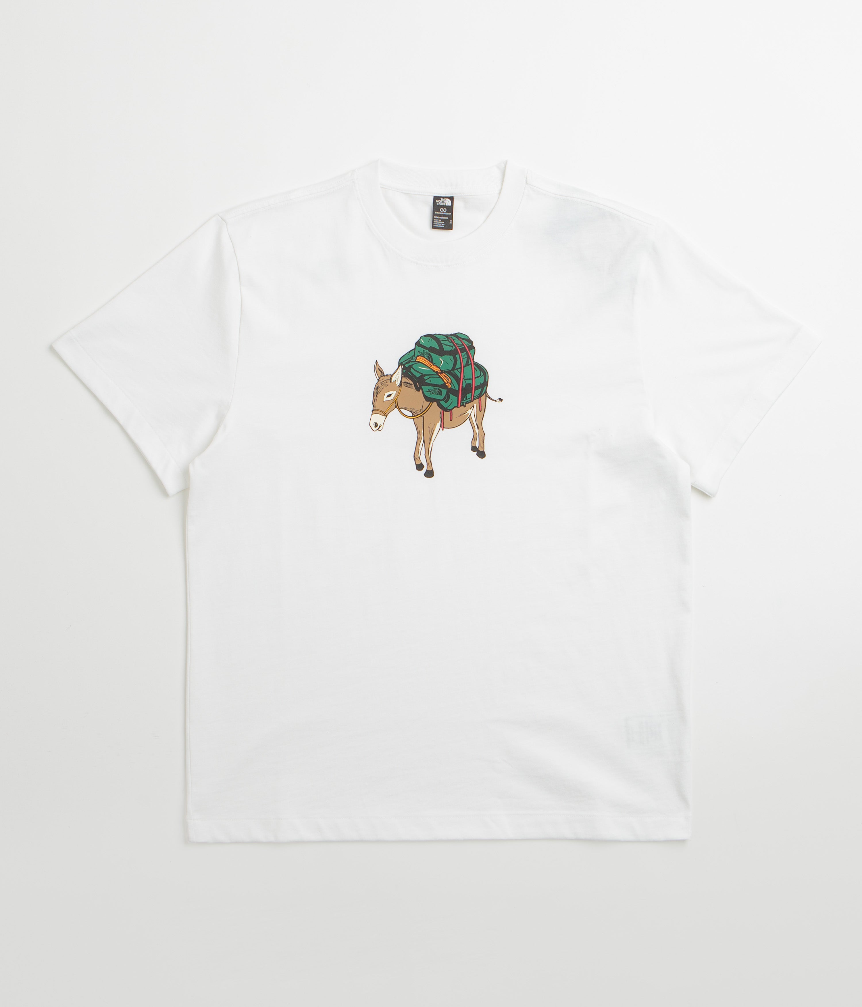 The North Face Donkey Taxi Relaxed T-Shirt in TNF White