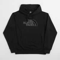 The North Face Drew Peak Light Hoodie in TNF Black and Anthracite Grey thumbnail