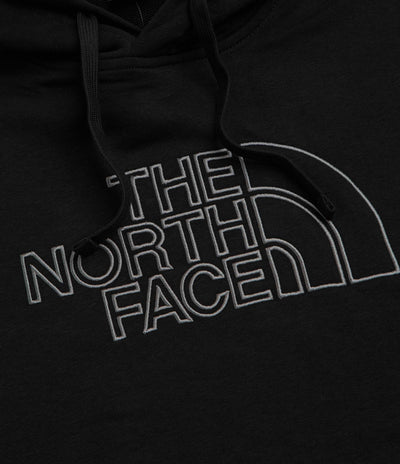 The North Face Drew Peak Light Hoodie in TNF Black and Anthracite Grey