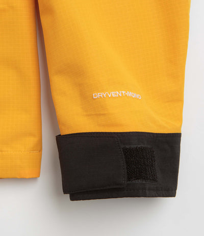 The North Face Dryvent Mono Mountain Jacket in Summit Gold and TNF Black