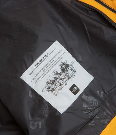 The North Face Dryvent Mono Mountain Jacket in Summit Gold and TNF Black