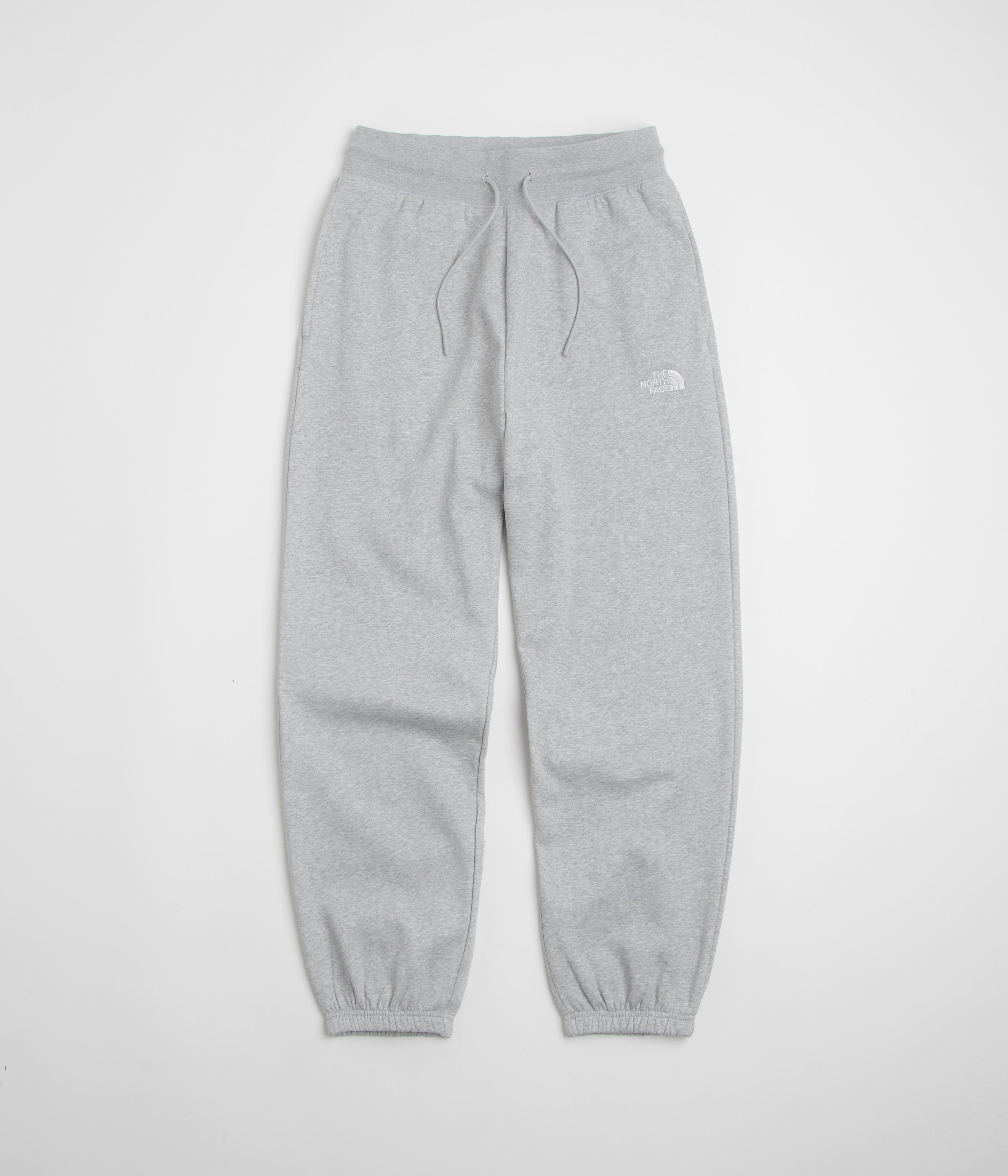 The North Face Essential Relaxed Straight Sweatpants in TNF Light Grey Heather