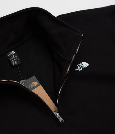 The North Face Essential Simple Dome Relaxed 1/4 Zip Sweatshirt in TNF Black