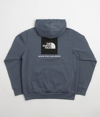 The North Face Evolution Box NSE Hoodie in Granite Grey