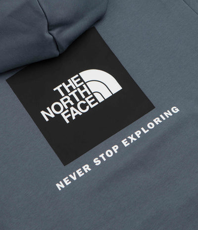 The North Face Evolution Box NSE Hoodie in Granite Grey