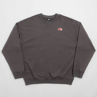 The North Face Expedition Celebration Oversized Crewneck Sweatshirt in Anthracite Grey thumbnail