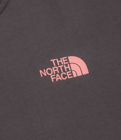 The North Face Expedition Celebration Oversized Crewneck Sweatshirt in Anthracite Grey