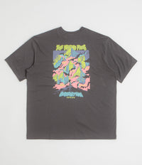 The North Face Expedition Celebration Oversized T-Shirt in Anthracite Grey