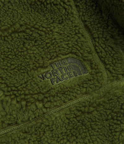 The North Face Extreme Pile 2 Full Zip Jacket in Woodland Green